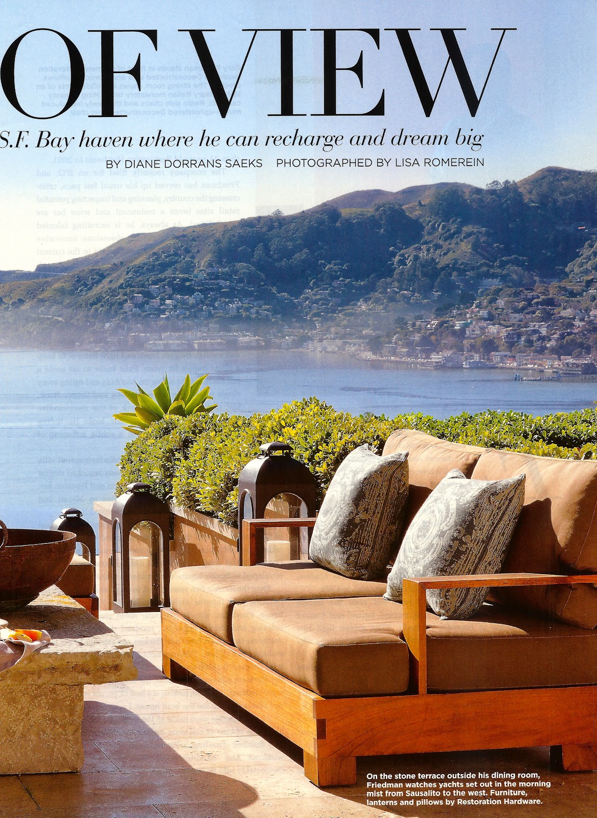 The Polished Pebble Restoration Hardware CEO Gary Freidman's House in