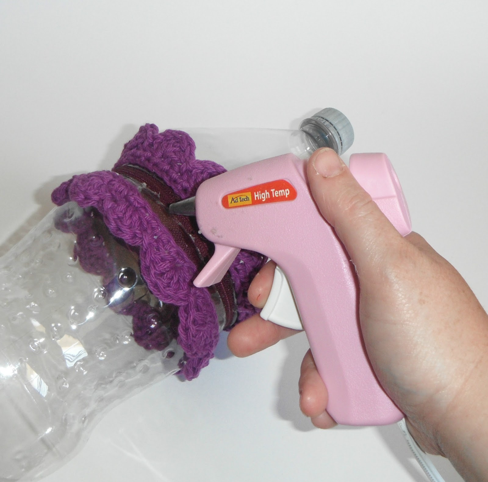 Crochet Dynamite Recycled Yarn Holder