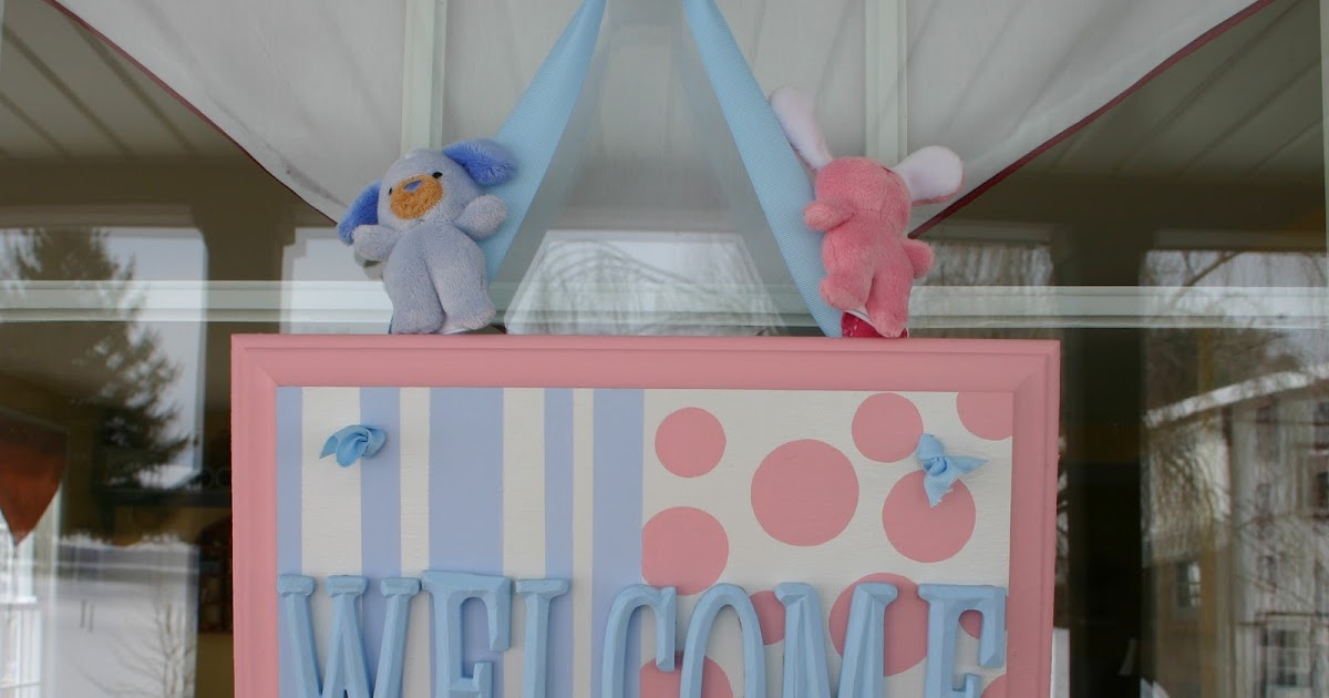 My Gra 8 Life PINK and BLUE Baby Shower