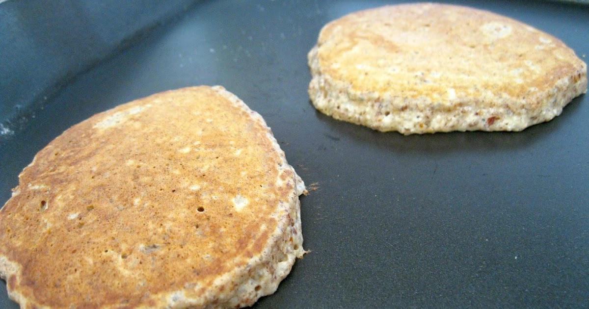 So There. Healthy Spiced Pancakes with Chia, Flax, and Almonds