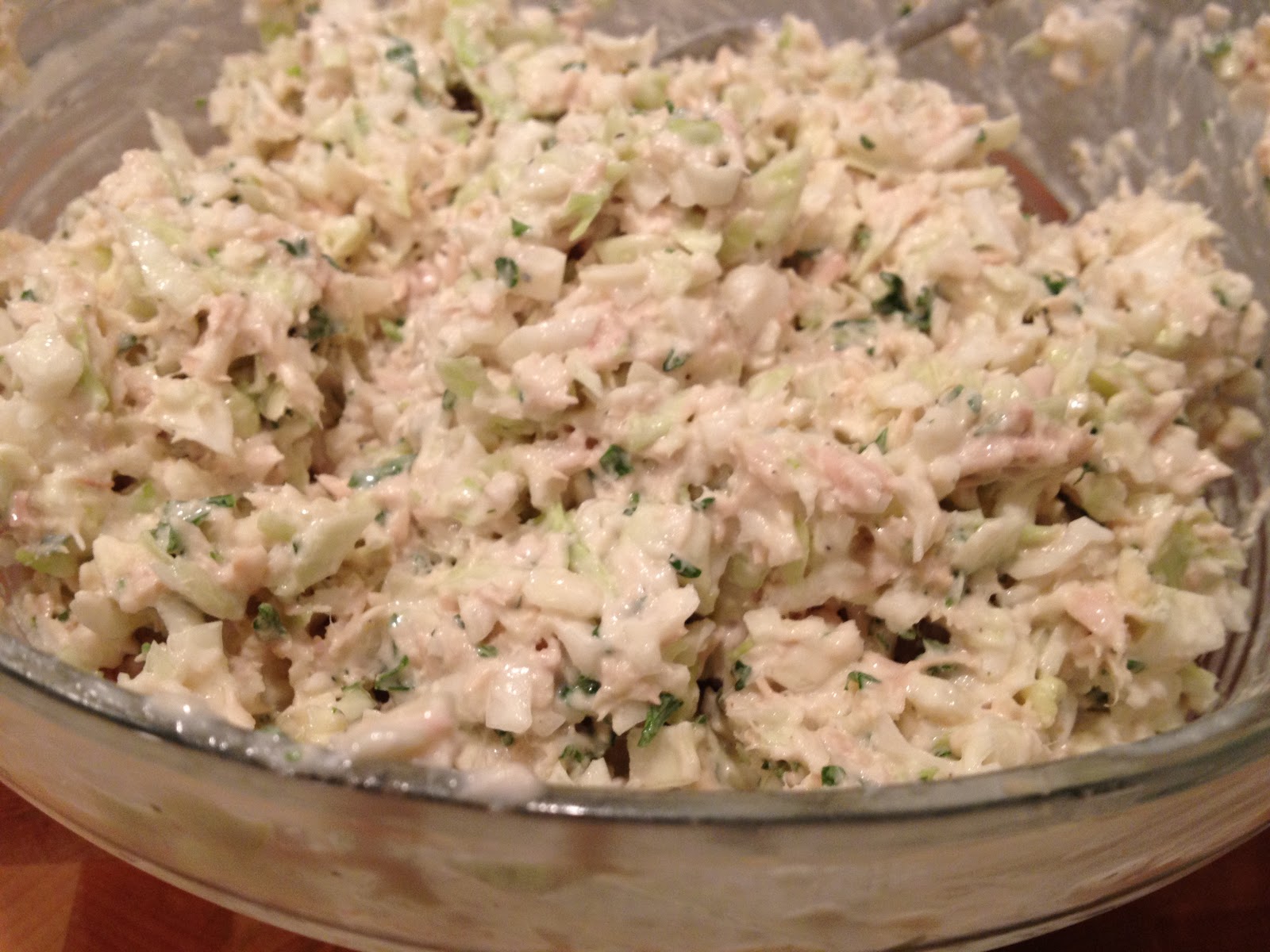 Seasonally Simple Tuna Salad with a crunch (amazing)