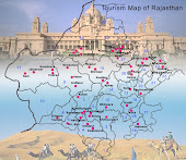 Rajasthan tourisim Map