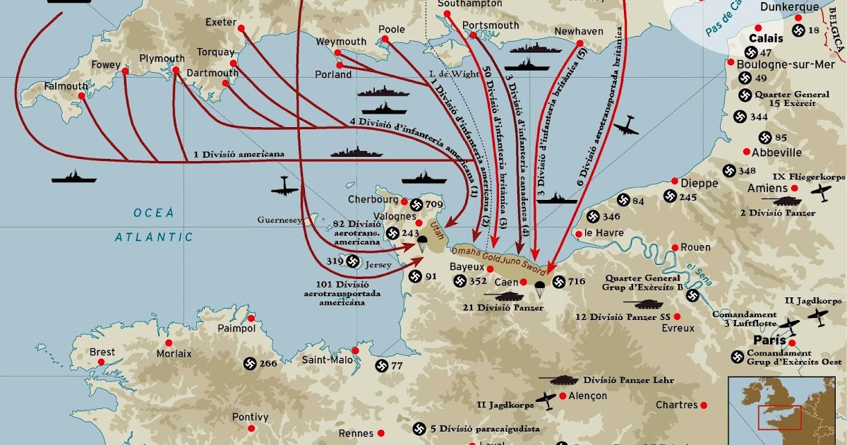 Blog de Historia Desembarco de Normandía.