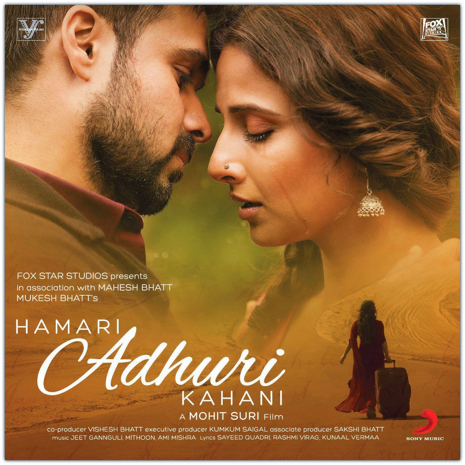 Hindi Mp3 Songs: Hamari Adhuri Kahani (2015) Hindi Movie mp3 Songs