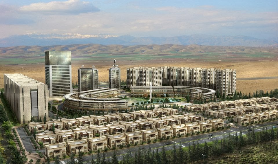 Erbil Media City Erbil projects مشاريع اربيل