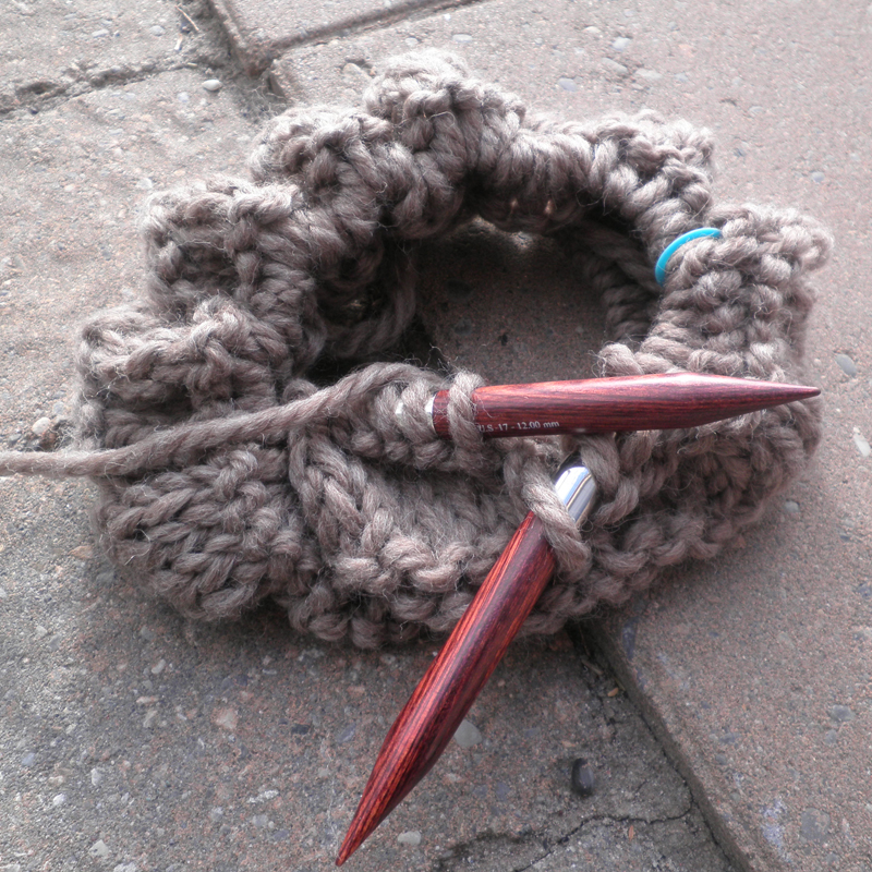 minding my own stitches: moebius knitting