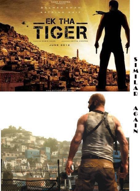 Salman Khan's Ek Tha Tiger Poster Copied