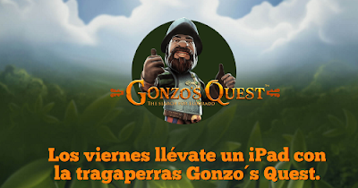 paf sorteo 5 iPad Mini slot Gonzo´s Quest 7-25 enero paf sorteo 5 iPad Mini slot Gonzo´s Quest 7-25 enero