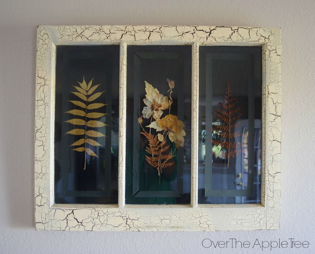 Over The Apple Tree Reclaimed Window Into A Frame