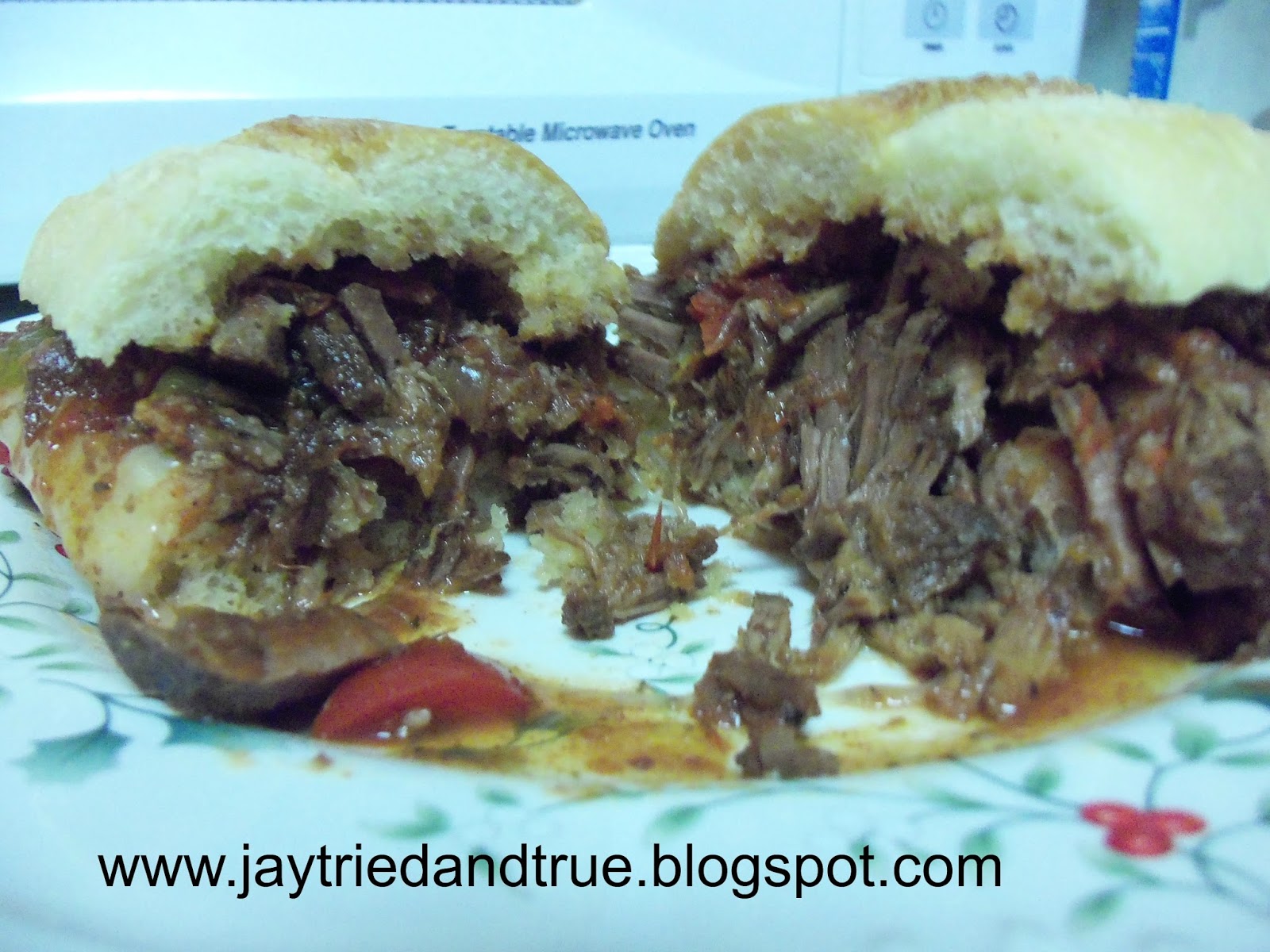 Jay Tried and True Pizza Steak Sandwiches (Crock Pot)