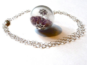Hand Blown Glass Necklace