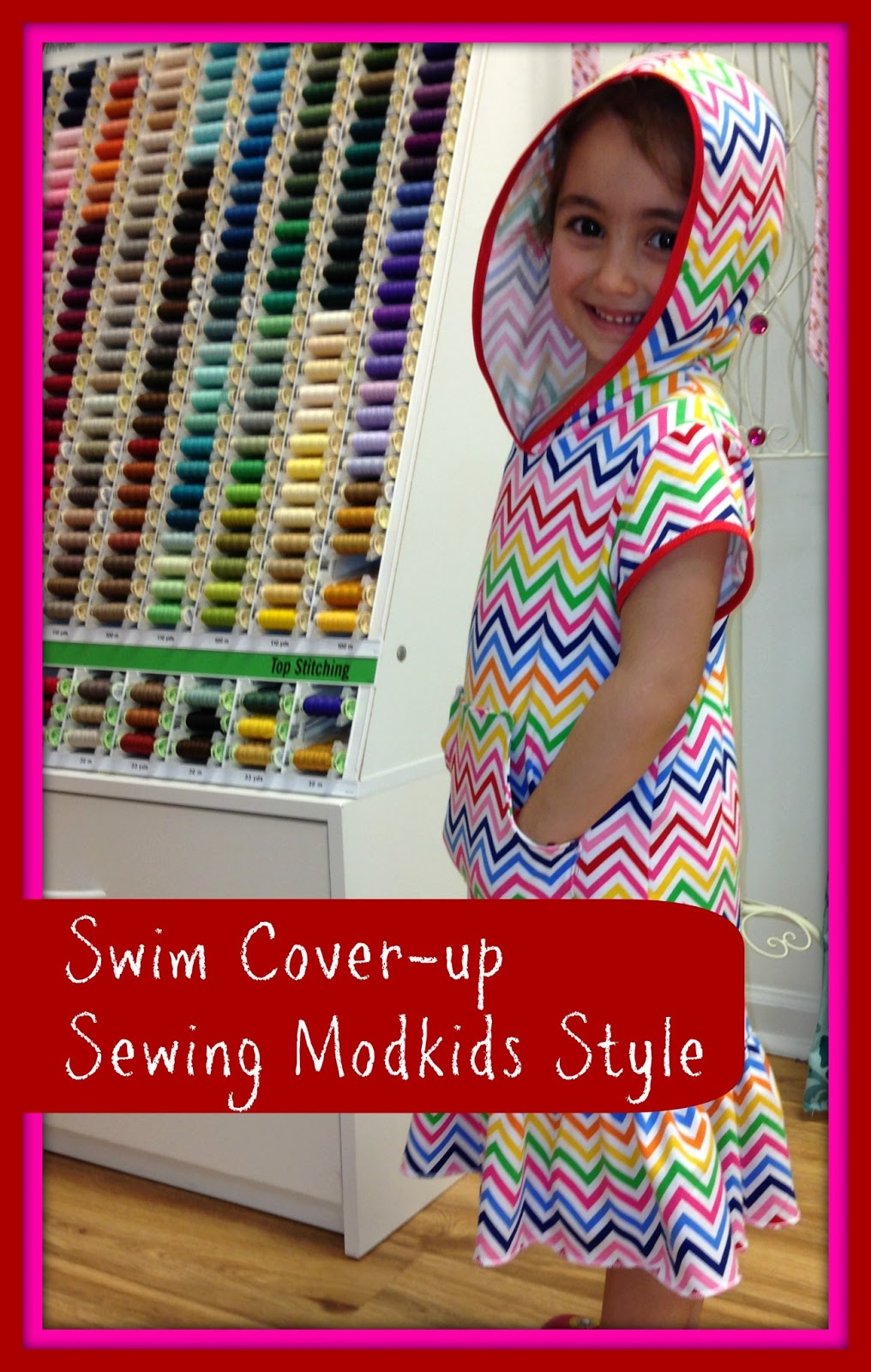We Are Sew Happy! Swim Coverup Pattern Review Sewing Modkids Style