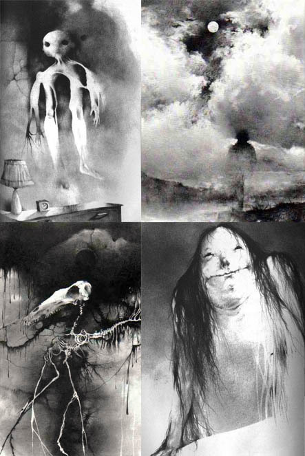 Scary Stories Art