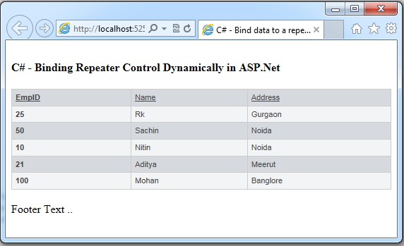 Asp Net Templates  With Source Code