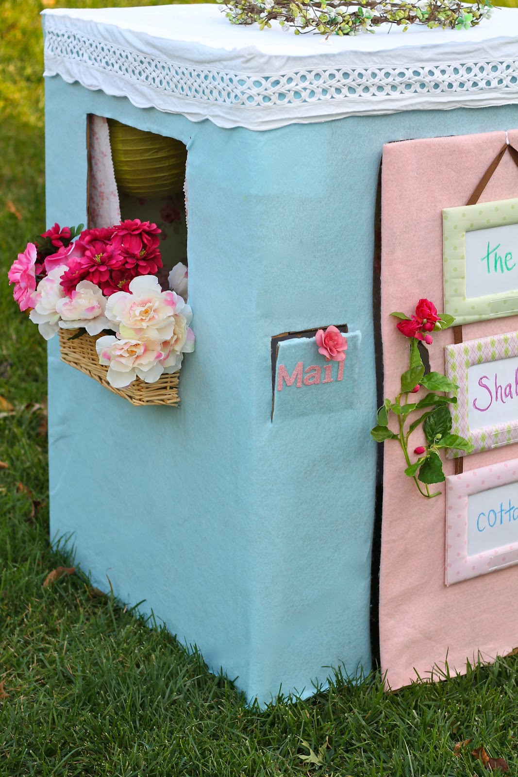 The Shabby Chic Cottage DIY Cardboard Box Fun
