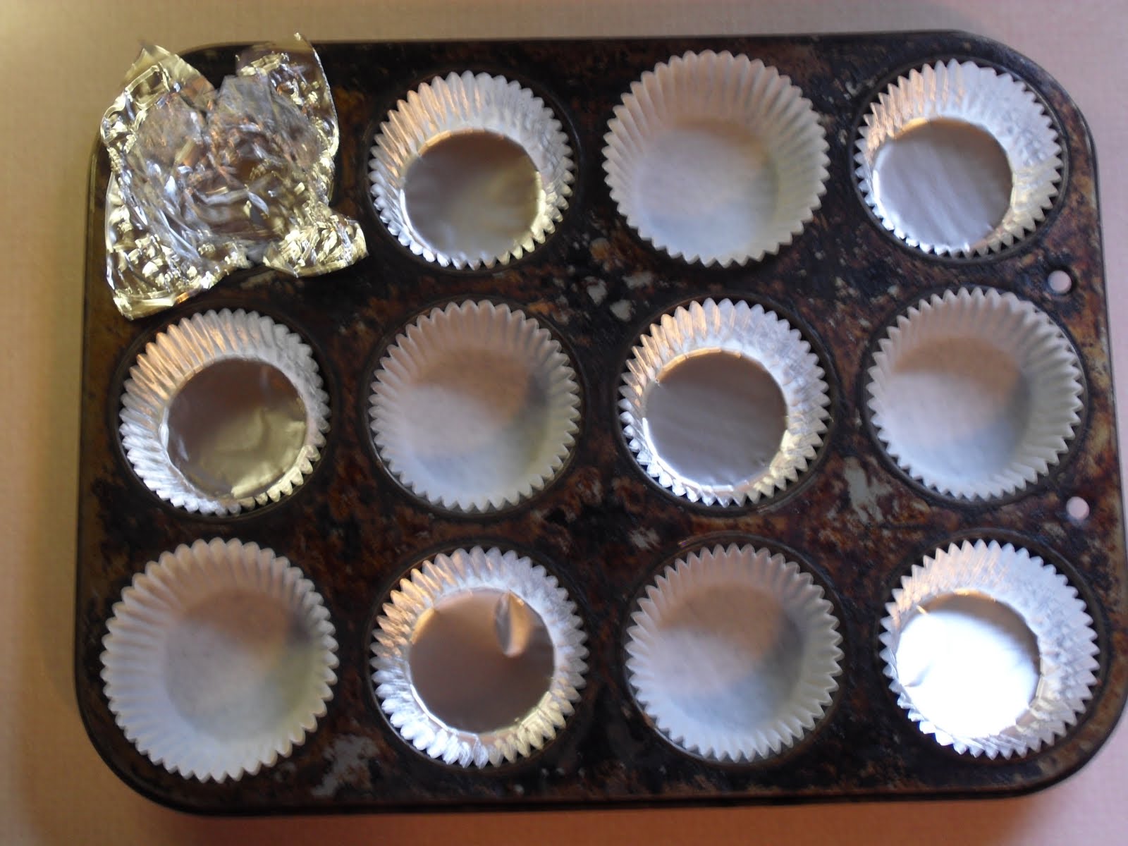 InTheKitchen Simple Substitute For Cupcake Liners cooking. reading