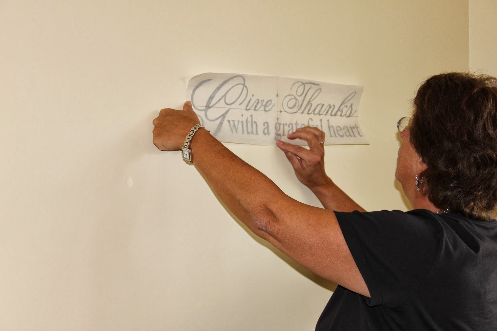 Howsewears Applying Vinyl Wall Words