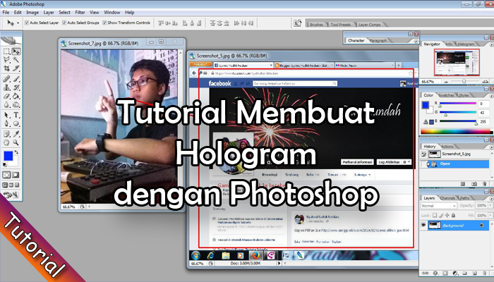Tutorial Membuat Video Hologram | tutorial cara membuat hologram keren dengan photoshop Tutorial Membuat Video Hologram | tutorial cara membuat hologram keren dengan photoshop