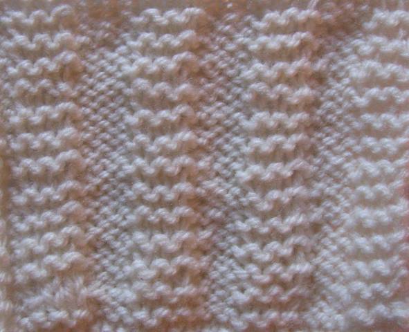The Wool Shop: How to knit a Purl and Garter Stitch combination