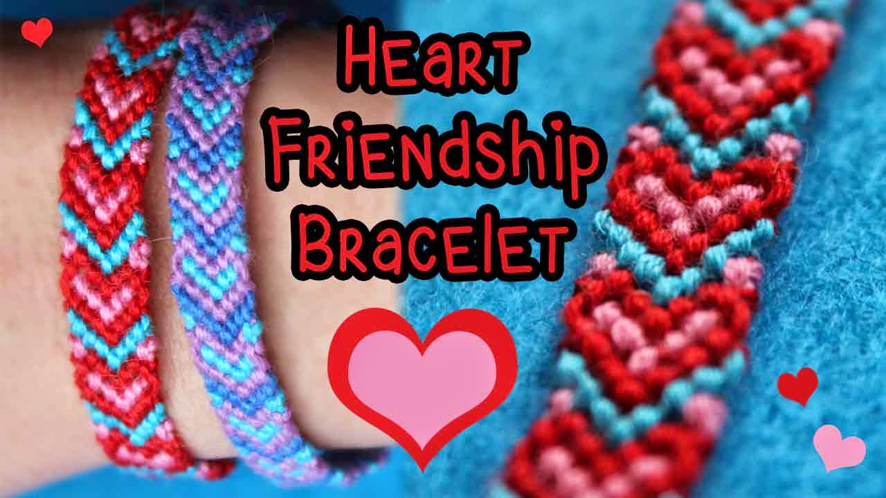 Beaded Heart Friendship Bracelet - The Hambledon Gallery