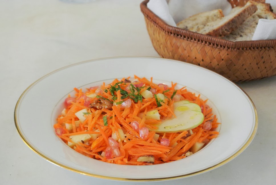 LE CRU ET LE CUIT Diario de recetas veganas Ensalada de zanahoria