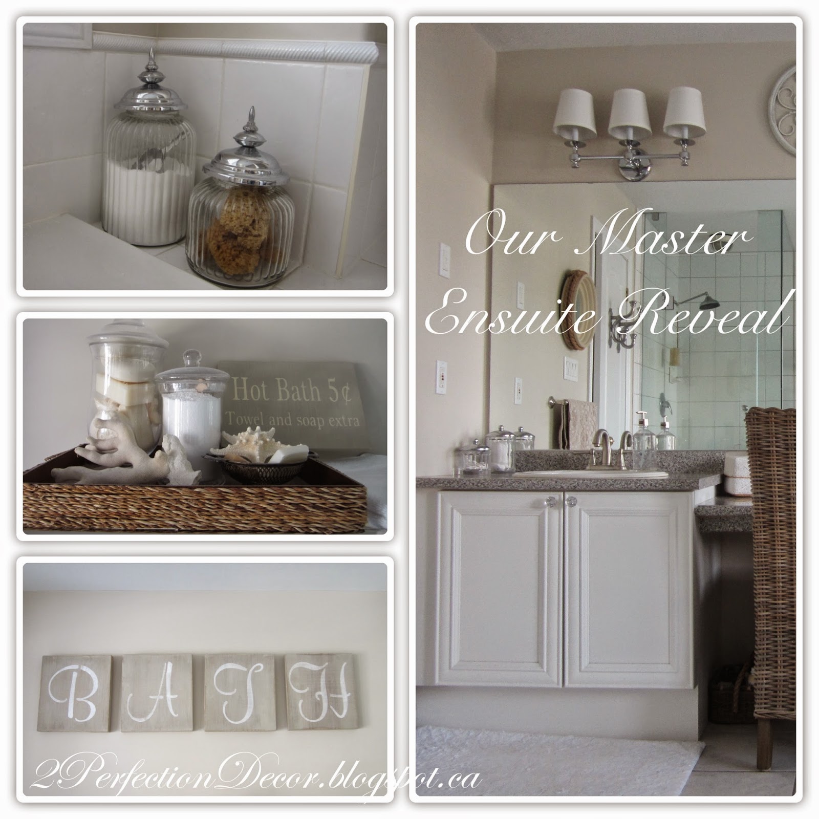2Perfection Decor Our Master Ensuite Bathroom Reveal