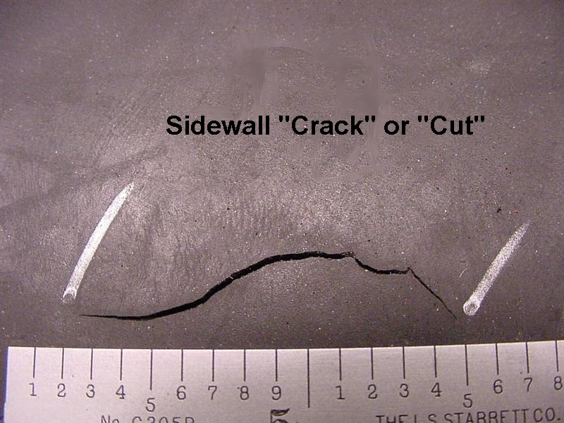 RV Tire Safety Tire Crack or Cut ? CSI Akron