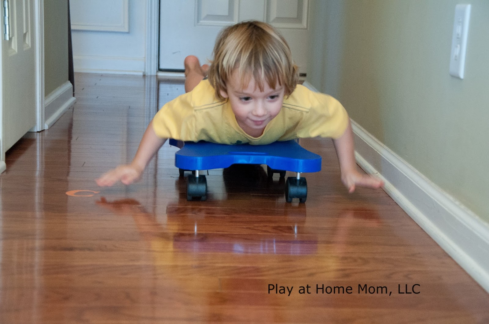 Play At Home Mom LLC Scooter Board Letter Find