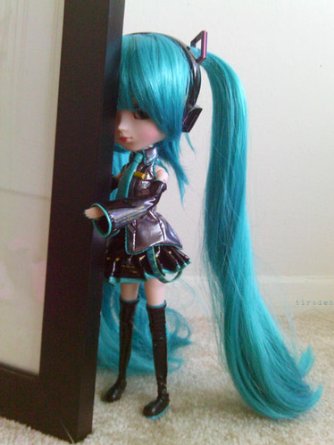 hatsune miku barbie doll