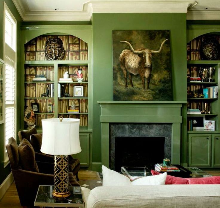 the long and short of it Favorite Deep Green Paint Colors
