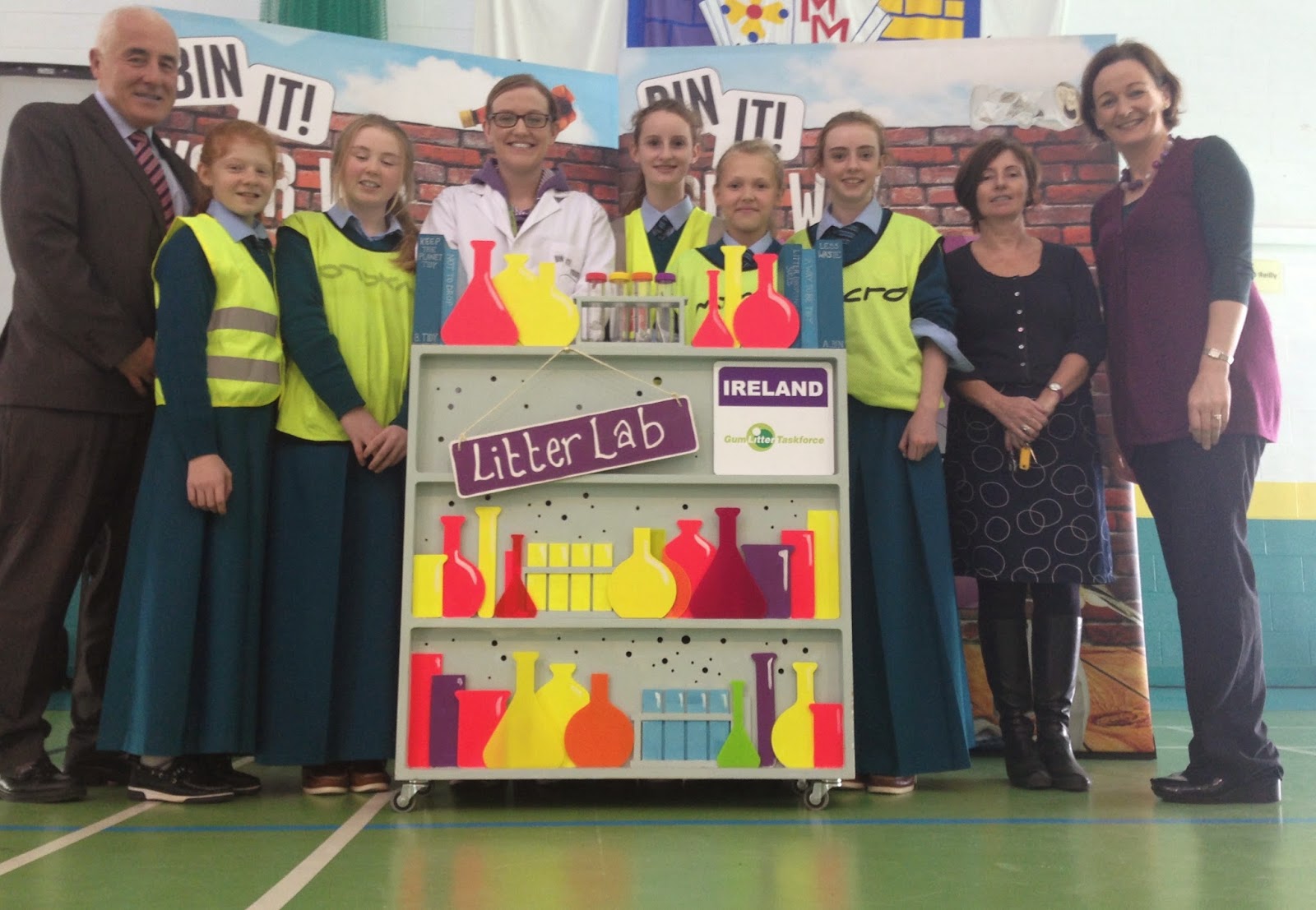 Nationwide campaign brings ‘Bin It’ workshop to Limerick schools Nationwide campaign brings ‘Bin It’ workshop to Limerick schools
