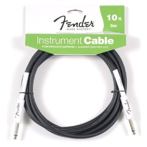 Fender Custom Shop Instrument Cable Black 10 feet  