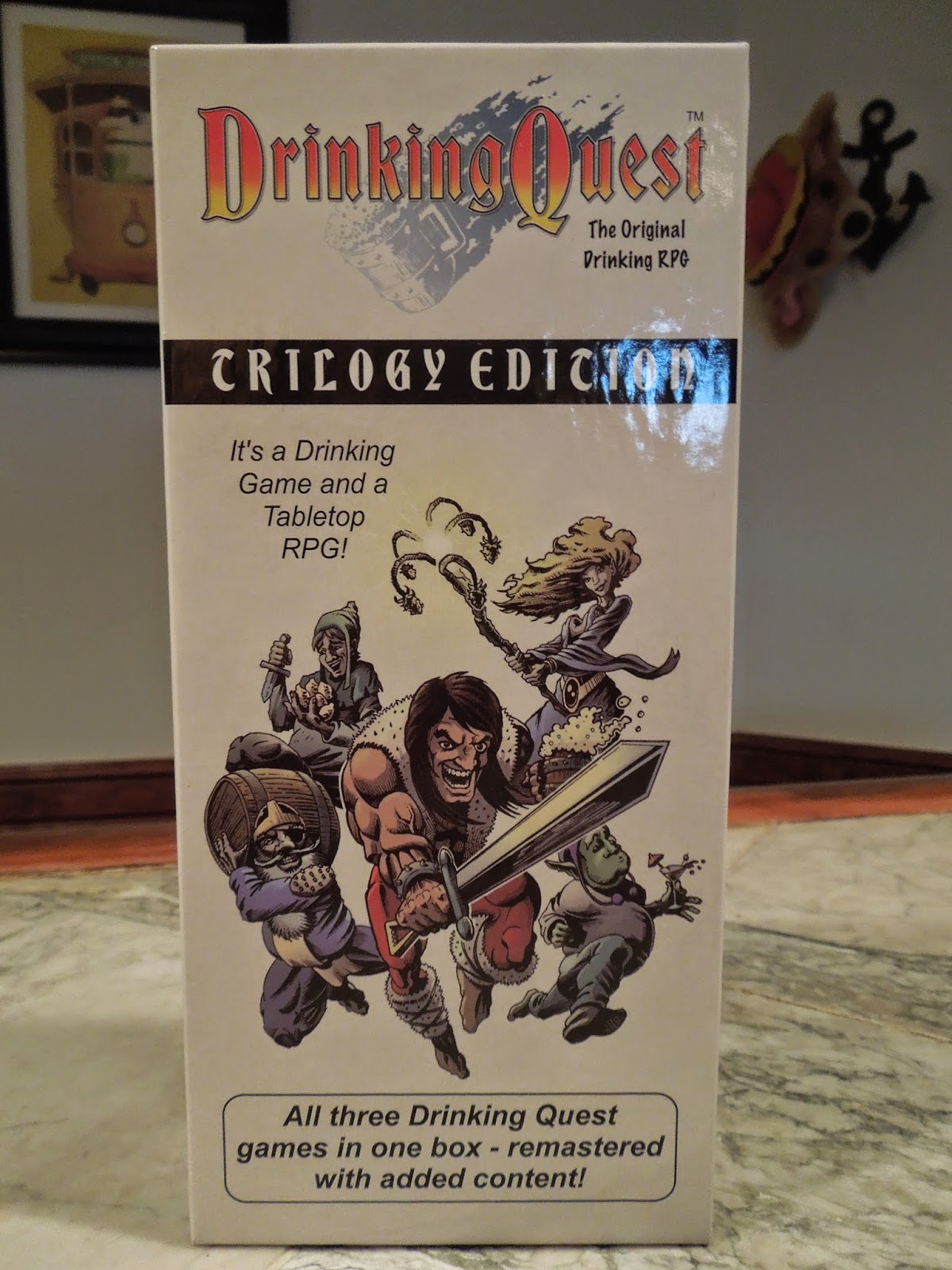 Drinking Quest Trilogy Edition A Board Game A Day