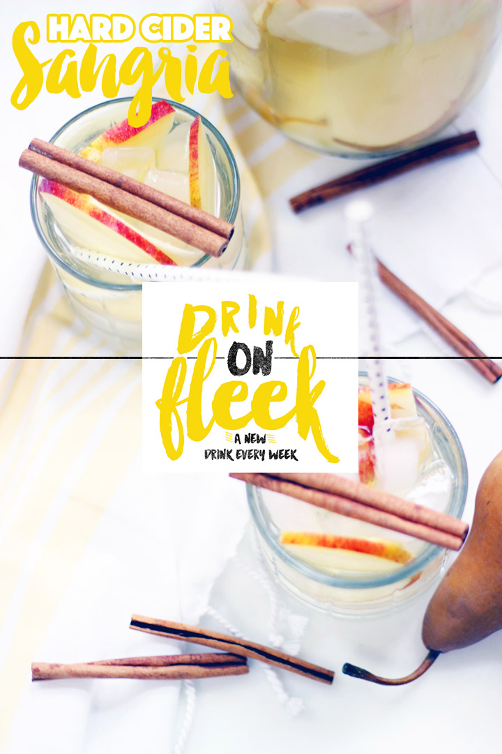 Hard Cider Sangria Recipe Drink on Fleek Venus Trapped in Mars