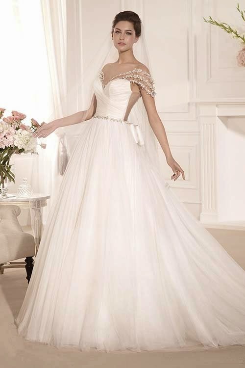 2014 Luxury Wedding Dresses Collection by Tarik Ediz White Part 1