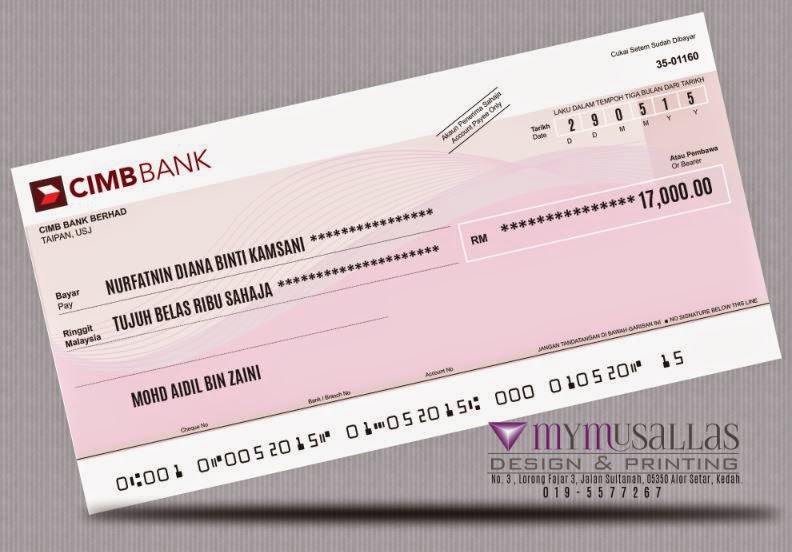 Mockup Cheque Maybank Template Download Free and Premium PSD Mockup