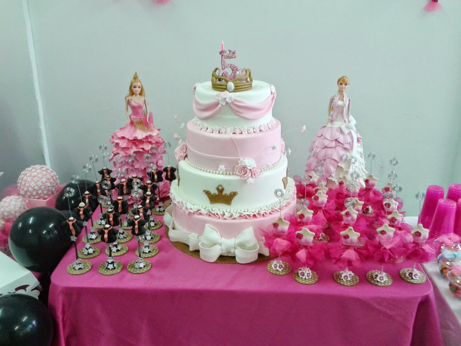Artesanato e variedades : Festa infantil - Tema Barbie