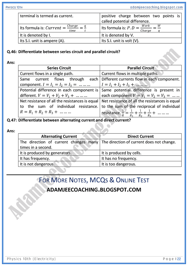electricity-question-answers-physics-10th