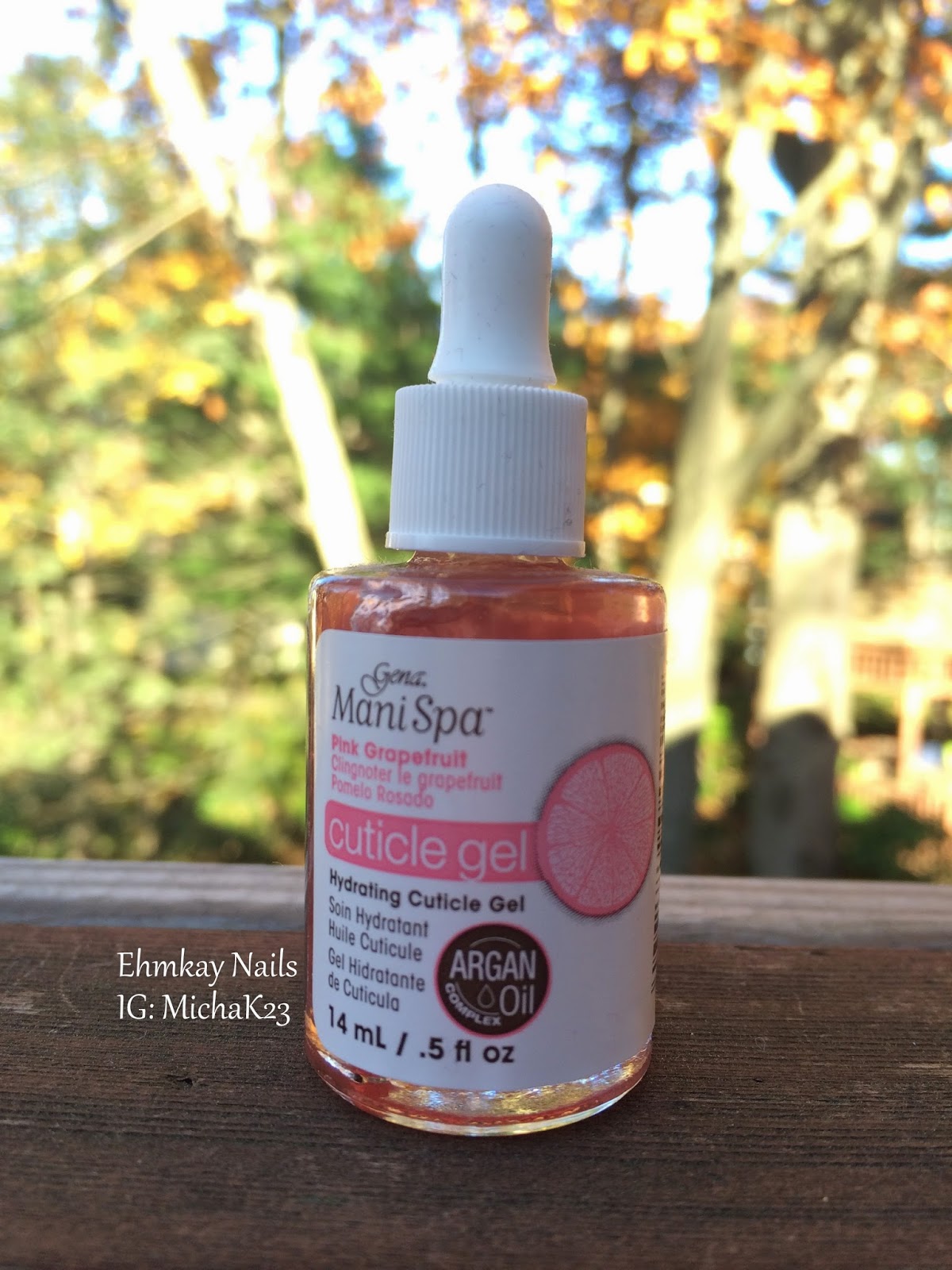 ehmkay nails Gena Hydrating Cuticle Gel and Massage Lotion