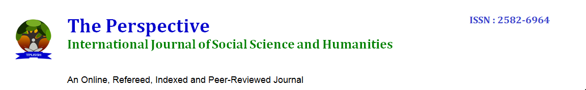 The Perspective International Journal of Social Science and Humanities