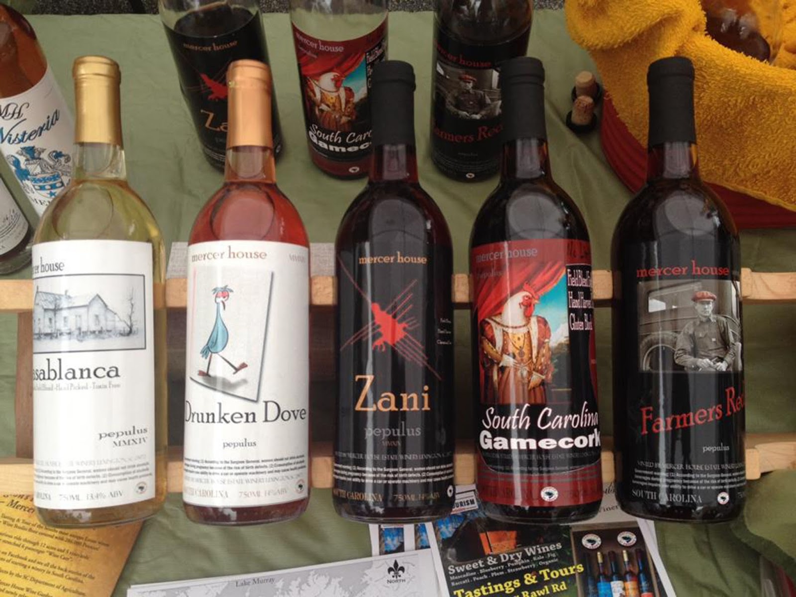 Cooking With Mary and Friends Mercer House Estate Winery {Muscadine