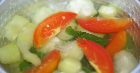 Resep Membuat Sayur Oyong Bening Enak dan Nikmat