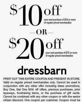 Dress Barn Coupon Code Charleston Coupons