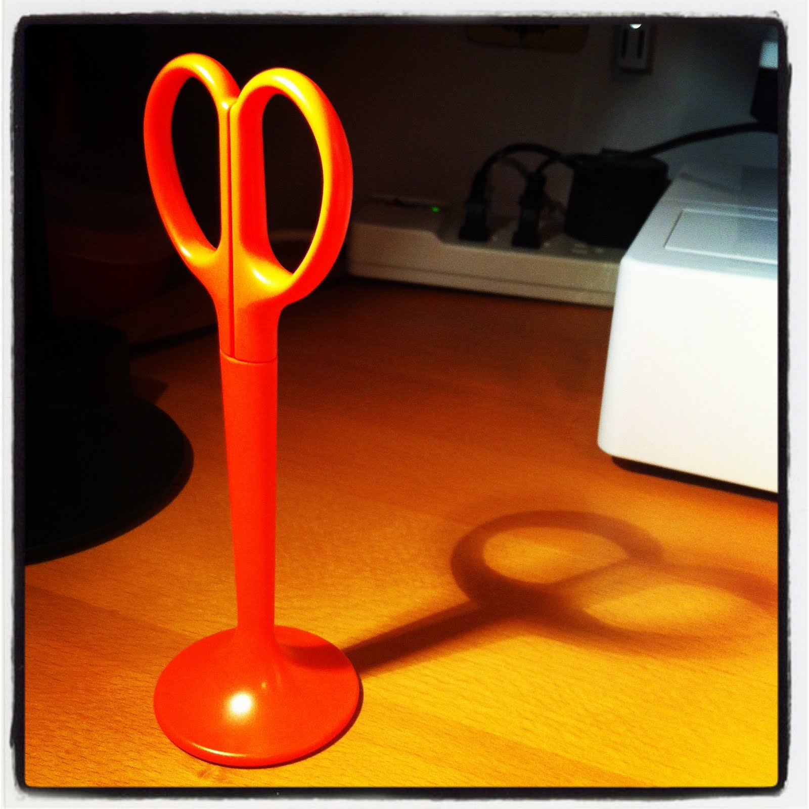 everywhere orange Orange desk scissors
