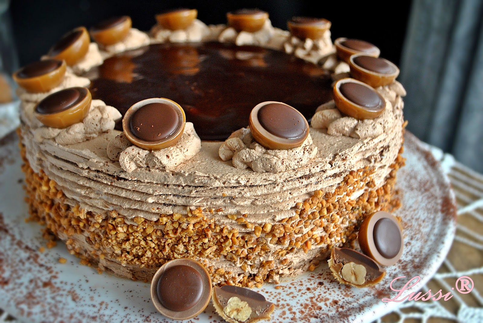 Lussi`s World of Artcraft Торта "Тофифи" / Toffifee cake