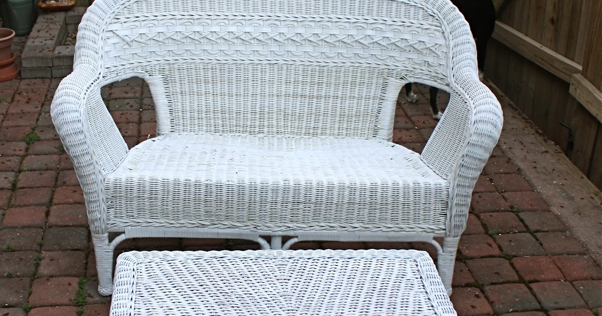 Simply DIY 2 Upgraded Wicker Patio Set