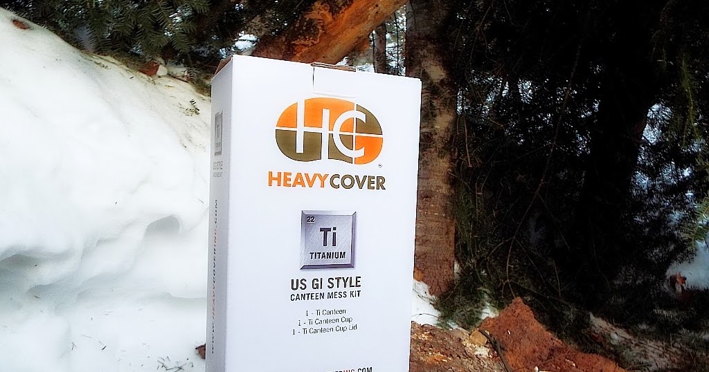 American Grouch Titanium Canteen from Heavy Cover