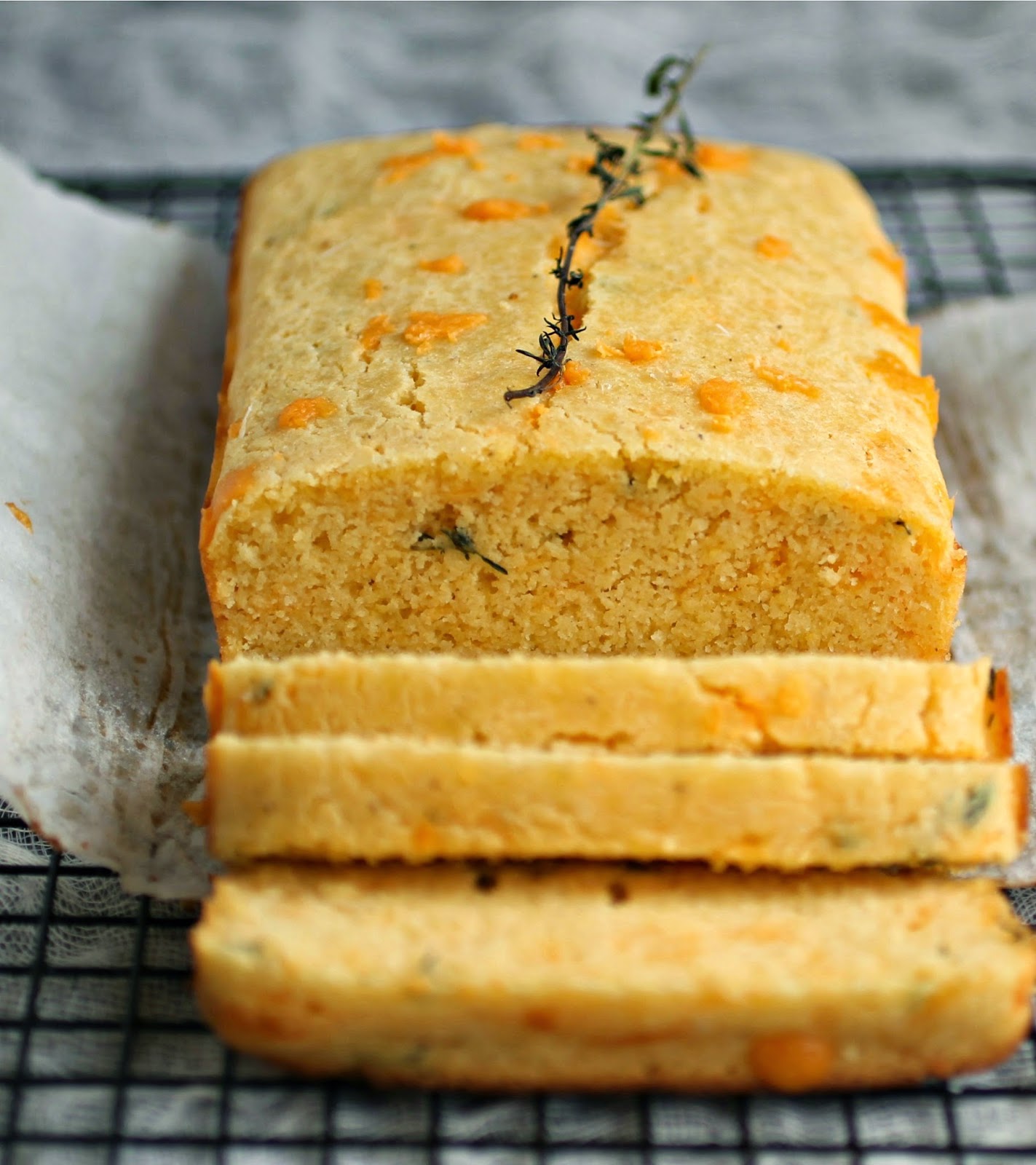 Hungry Couple Cheddar and Thyme Cornbread Loaf