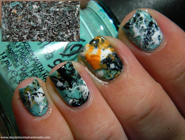 jackson pollock nail art