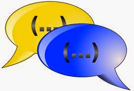 Diálogo entre dois amigos dialogo, diálogo, excel, amigos